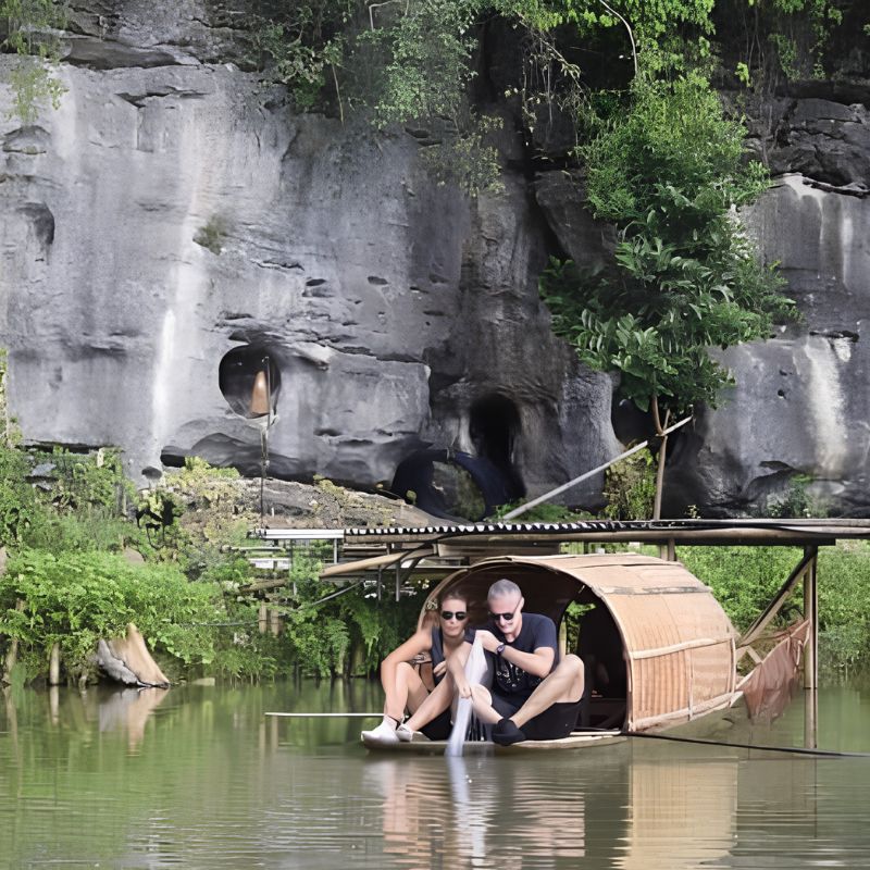 Buffalo Cave Rural Experience Buffalo Bathing, Rice Farming and Traditional Cooking in Vietnam (12) Buffalo Cave Rural Experience – Buffalo Bathing, Rice Farming and Traditional Cooking in Vietnam