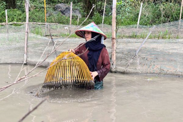 Buffalo Cave Rural Experience – Buffalo Bathing, Rice Farming and Traditional Cooking in Vietnam